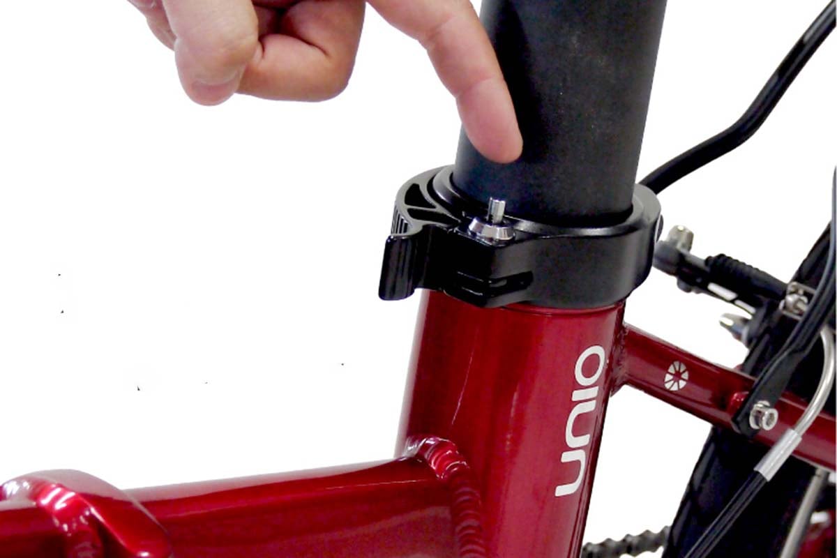 【別売】シートポストバッテリー用クランプロック：シートポストバッテリーの盗難防止