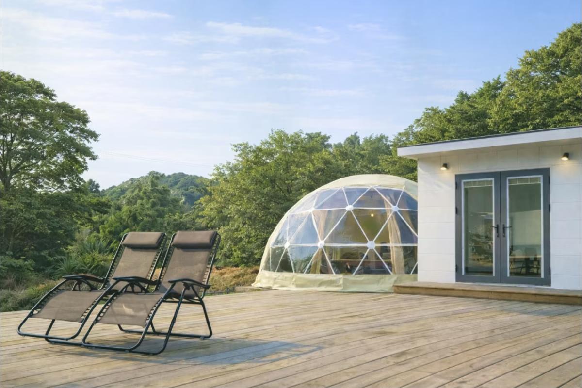 冒険心をくすぐられる未体験な空間「Spa Dome Suite」