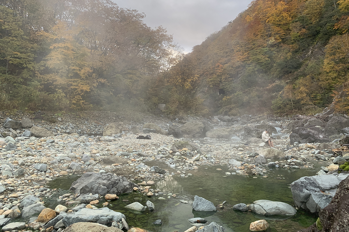 長野県「切明温泉」