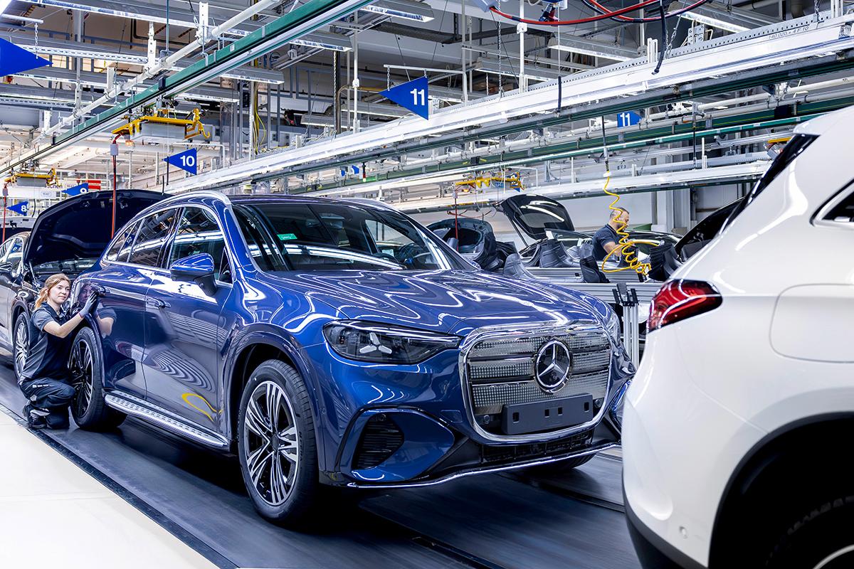 ドイツ・ブレーメン工場で生産が開始されたメルセデス・ベンツ新型「GLC」