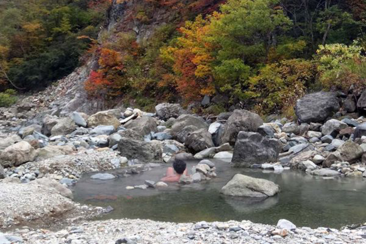 長野県「切明温泉」