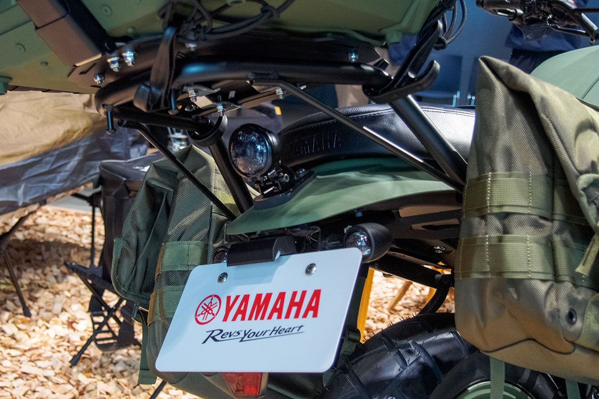 HAPPY OUTSIDE BEAMSとコラボしたヤマハ新型「XSR155」のカスタムモデル