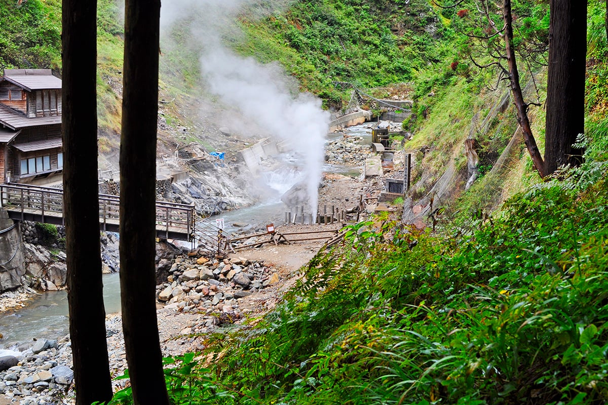 長野県「地獄谷温泉」