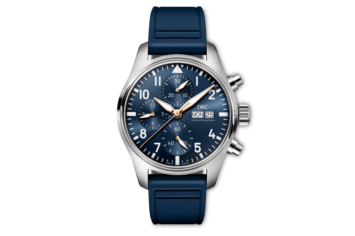 「IWCシャフハウゼン　パイロット・ウォッチ・クロノグラフ “プティ・プランス”」（品番：Ref.IW378011、116万7100円 消費税込）