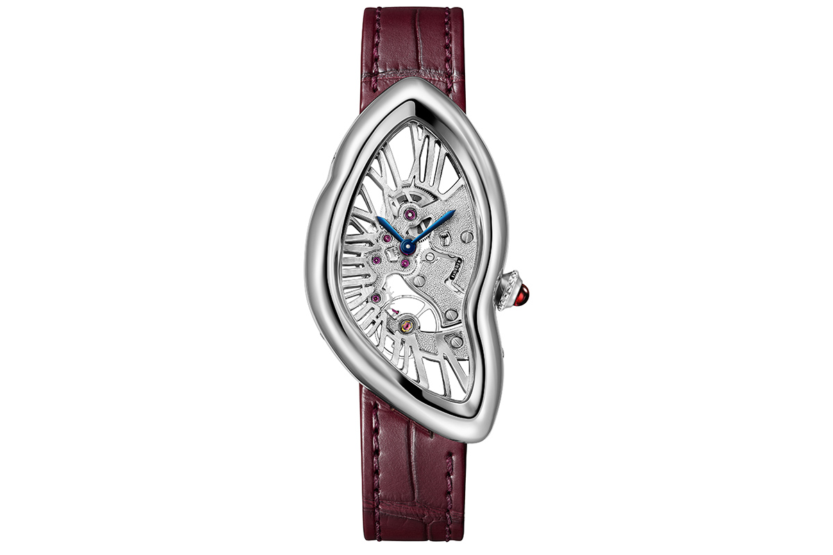 カルティエ プリヴェ「クラッシュ」スケルトン©Cartier ©Valentin Abad