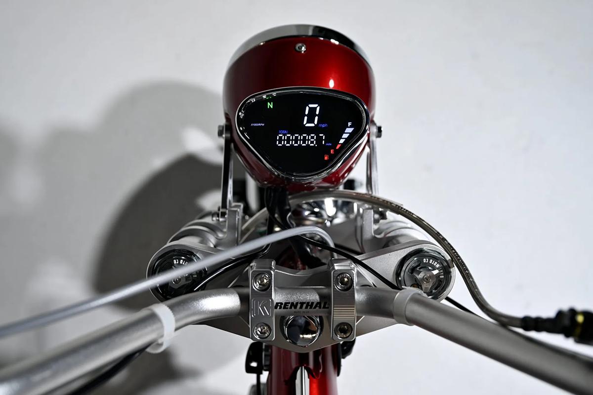 米国オークションに出品、1万500ドルで落札された1970年式のホンダ「CT70トレイル」のレストモッド車