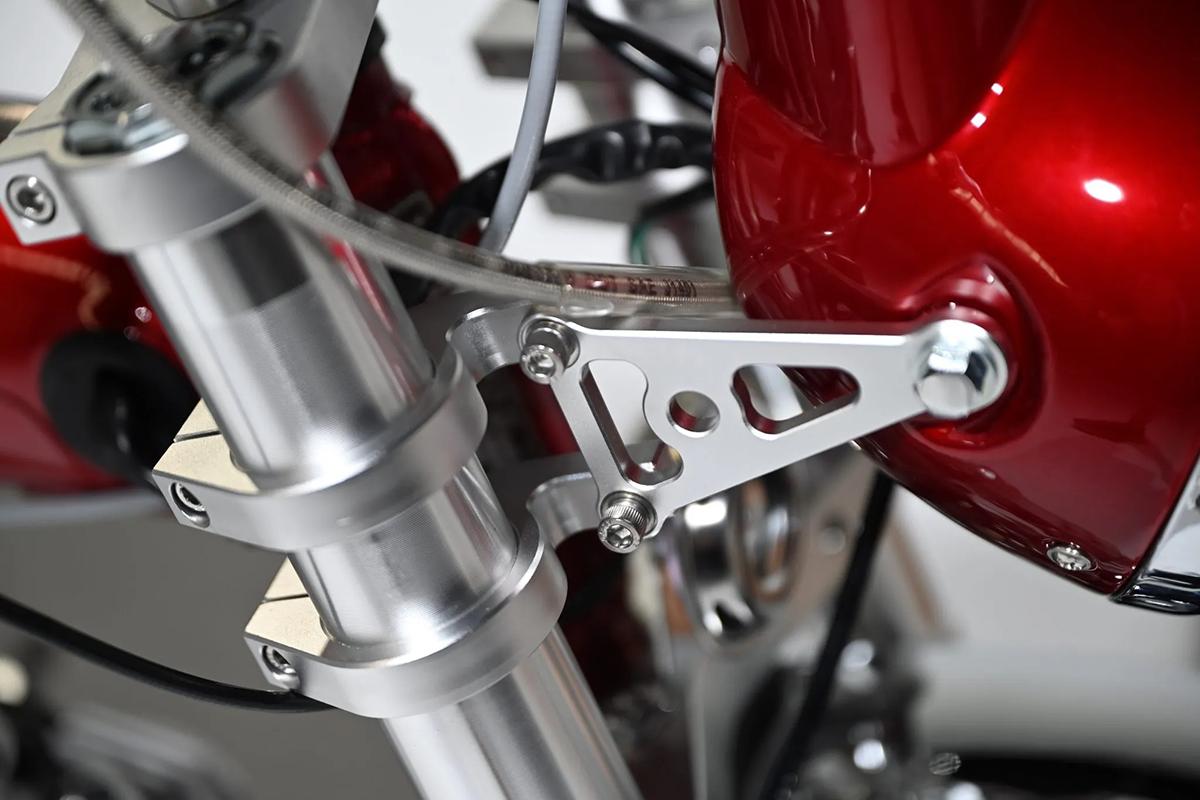米国オークションに出品、1万500ドルで落札された1970年式のホンダ「CT70トレイル」のレストモッド車