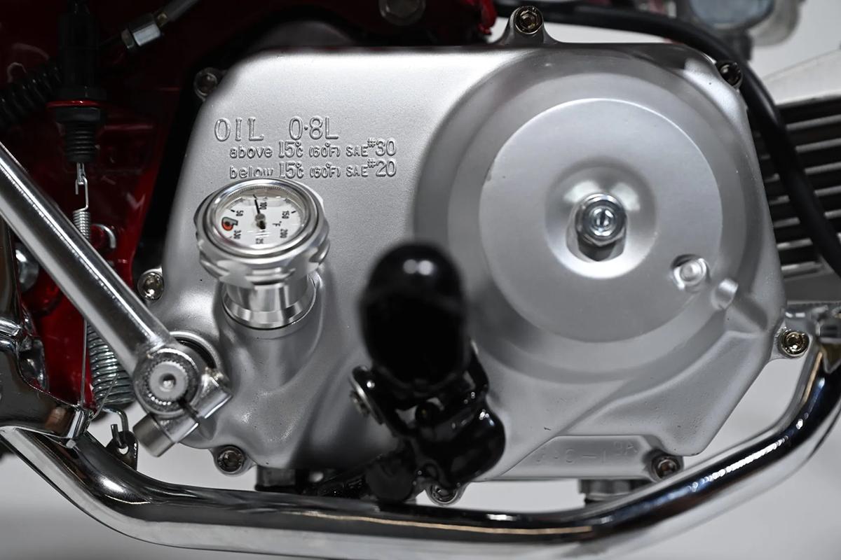 米国オークションに出品、1万500ドルで落札された1970年式のホンダ「CT70トレイル」のレストモッド車