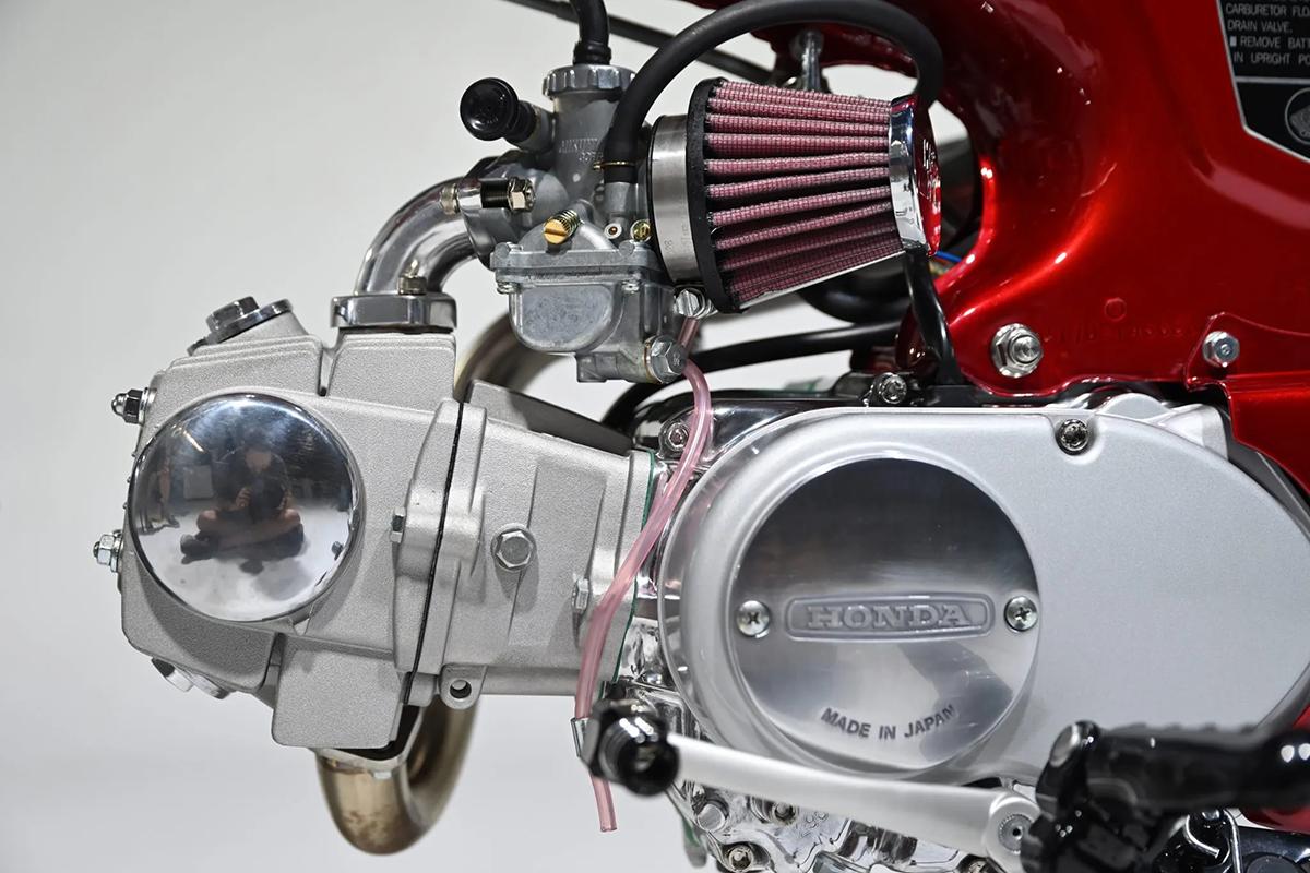 米国オークションに出品、1万500ドルで落札された1970年式のホンダ「CT70トレイル」のレストモッド車