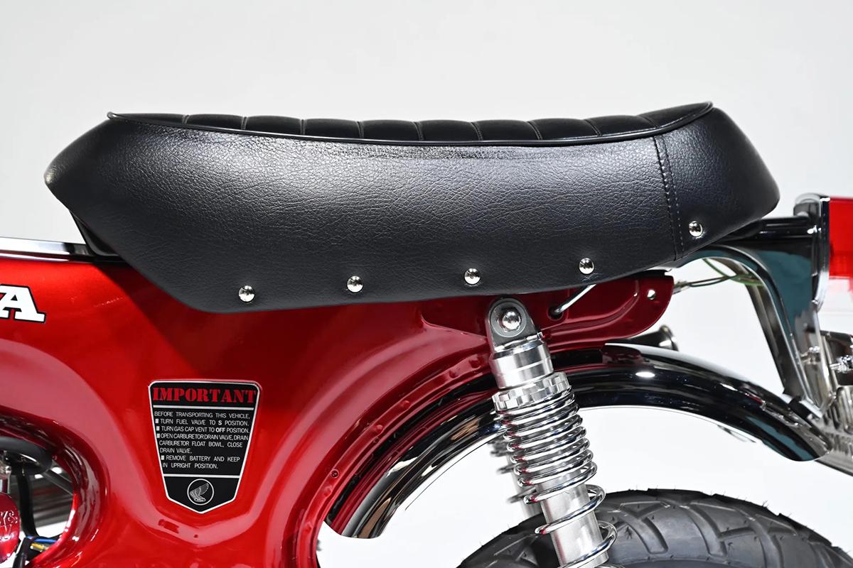 米国オークションに出品、1万500ドルで落札された1970年式のホンダ「CT70トレイル」のレストモッド車