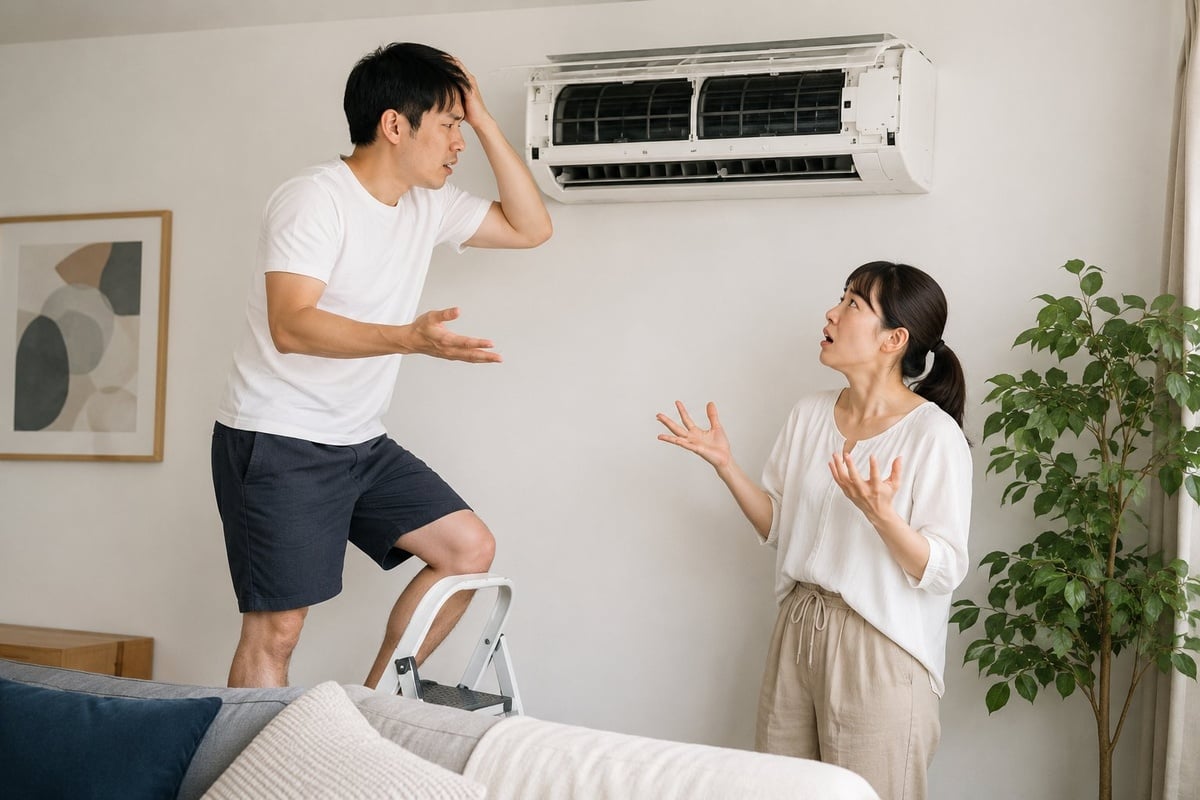 エアコンは壊れるまで使う人が多い家電のひとつ。平均使用年数13.5年という数字は、その“後回しにされやすさ”を示している