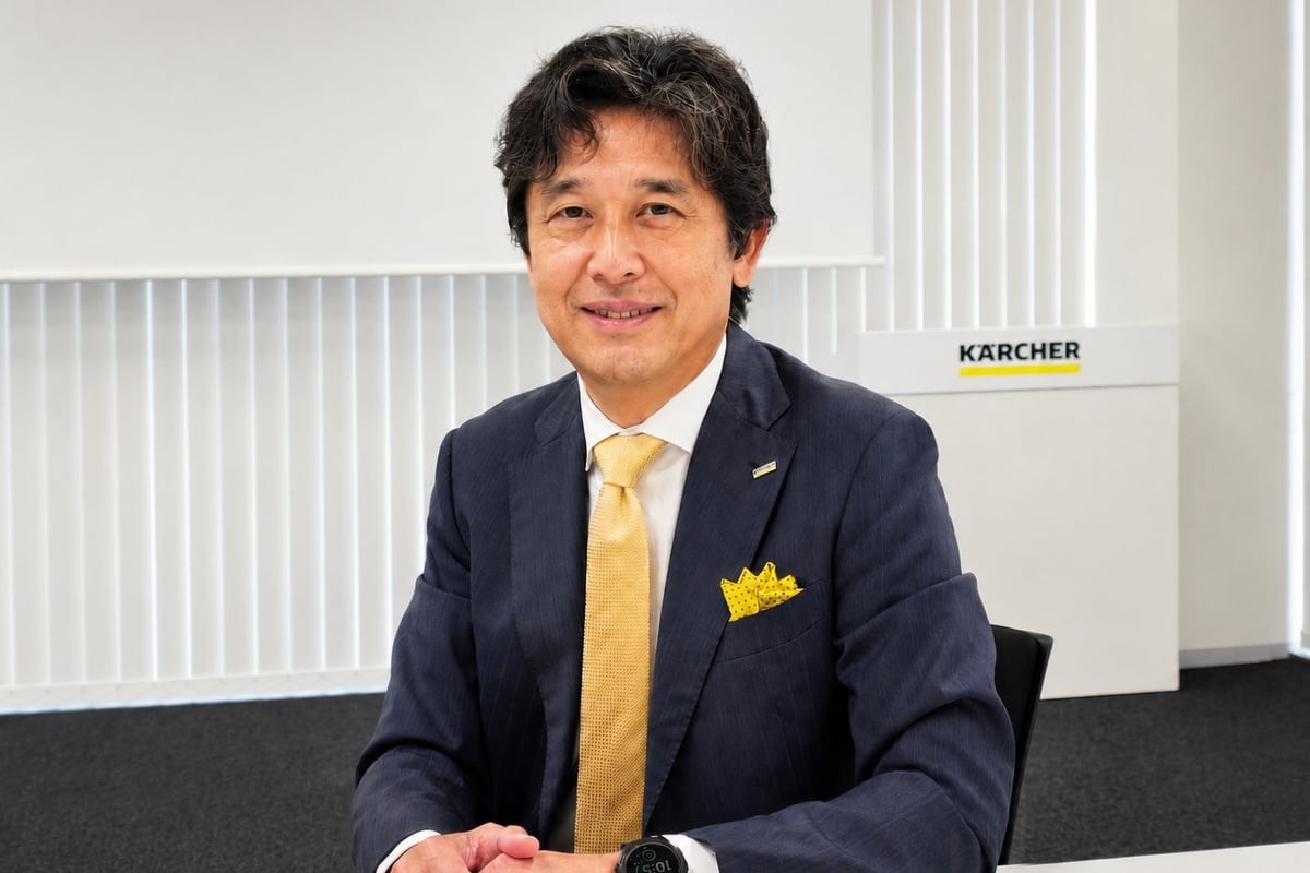 挽野 元(ひきの・はじめ)氏。2026年2月よりケルヒャー ジャパン代表取締役社長。現在、経済同友会幹事、東京都市大学客員教授も務める