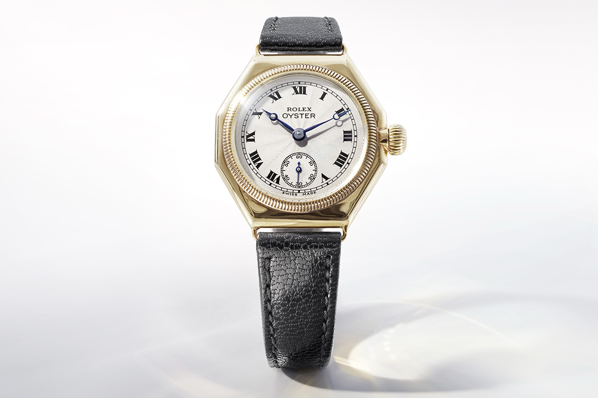 「ロレックス オイスター」の初代モデル(1926年)©Rolex/Stojan