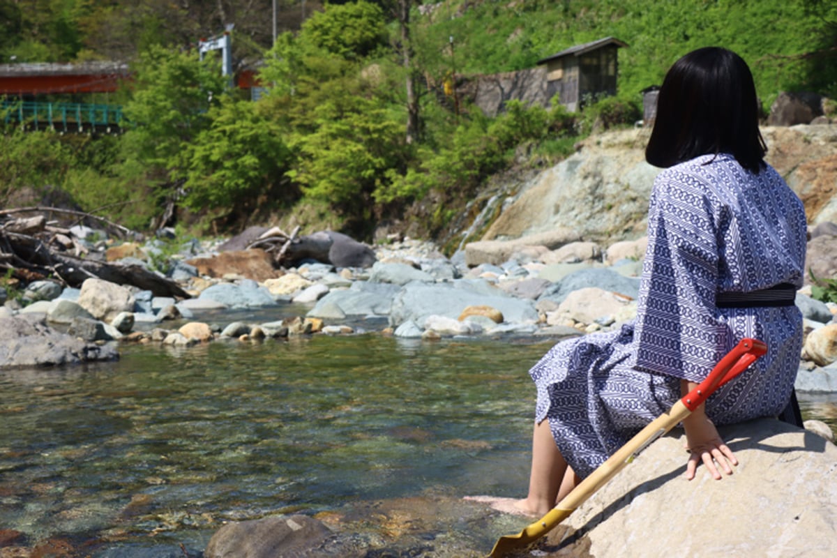 長野県「切明温泉」