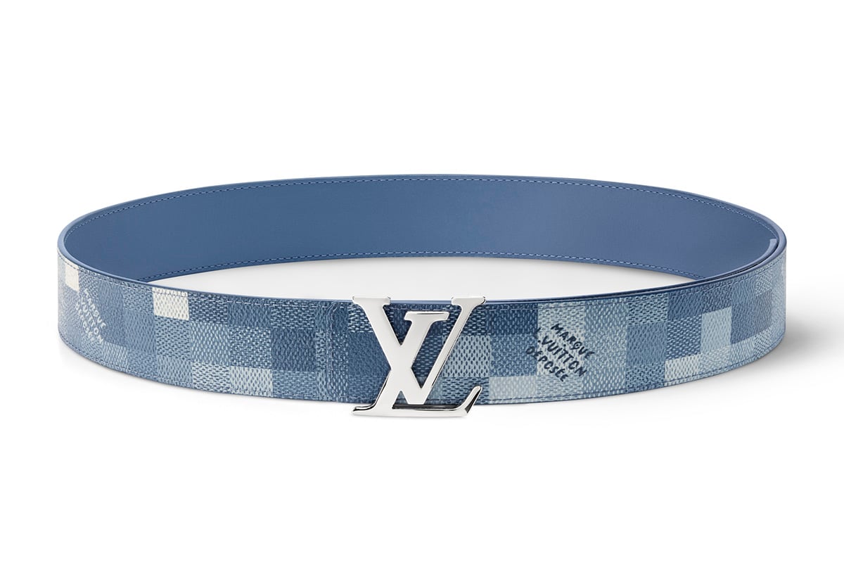ベルト・LV イニシャル ダモフラージュ 40MM リバーシブル：10万8900円