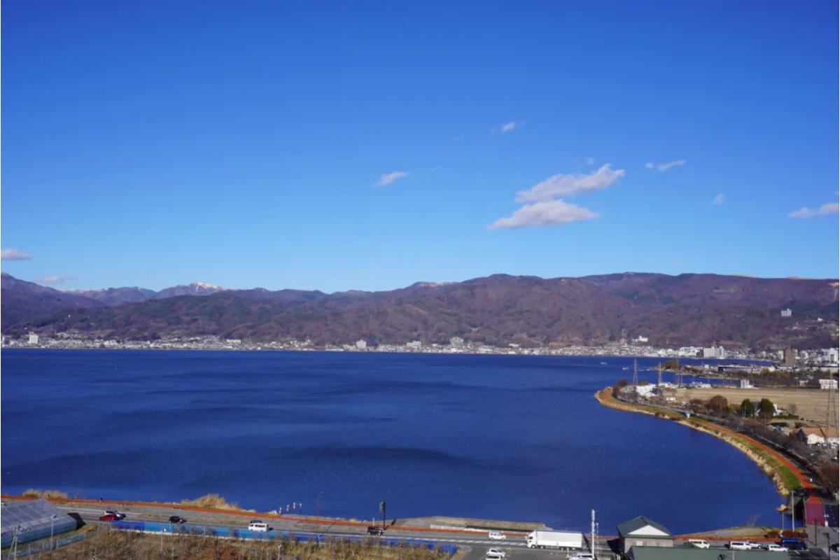 中央自動車道「諏訪湖SA」上り線