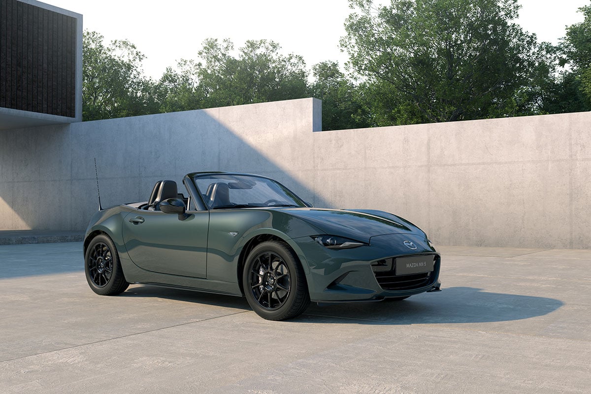 マツダのドイツ法人が発表した「ロードスター」（現地名「MX-5」）の2027年モデル