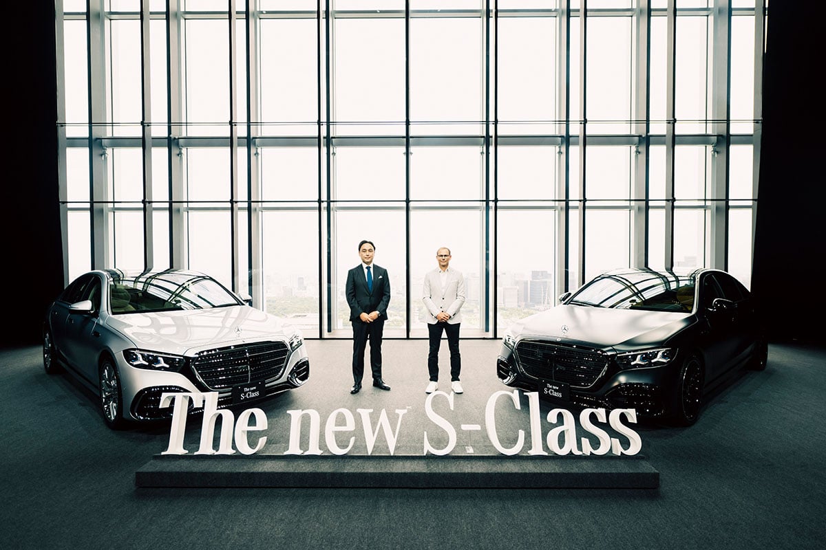 メルセデス・ベンツ新型「Sクラス」発表会の様子
