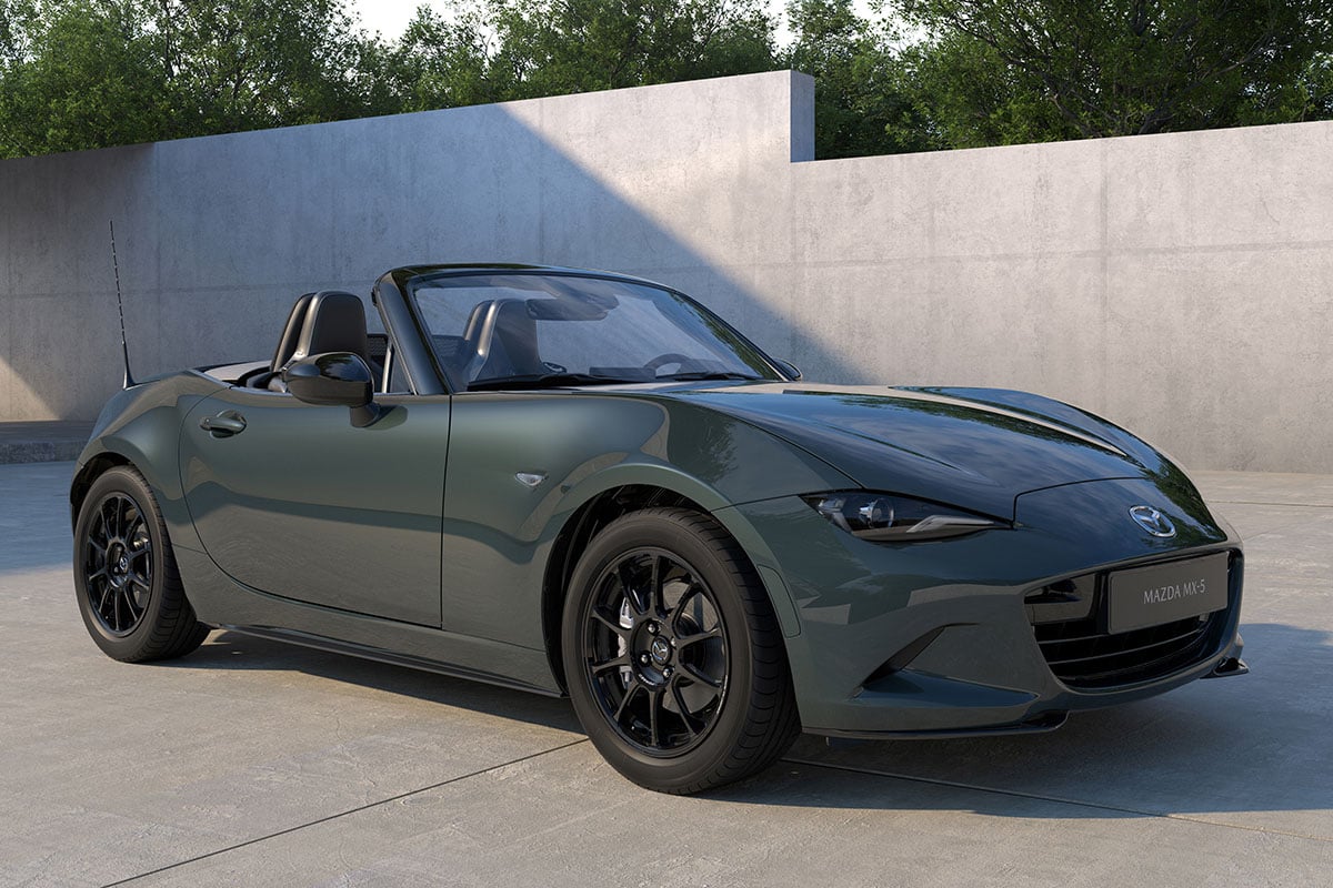 マツダのドイツ法人が発表した「ロードスター」（現地名「MX-5」）の2027年モデル