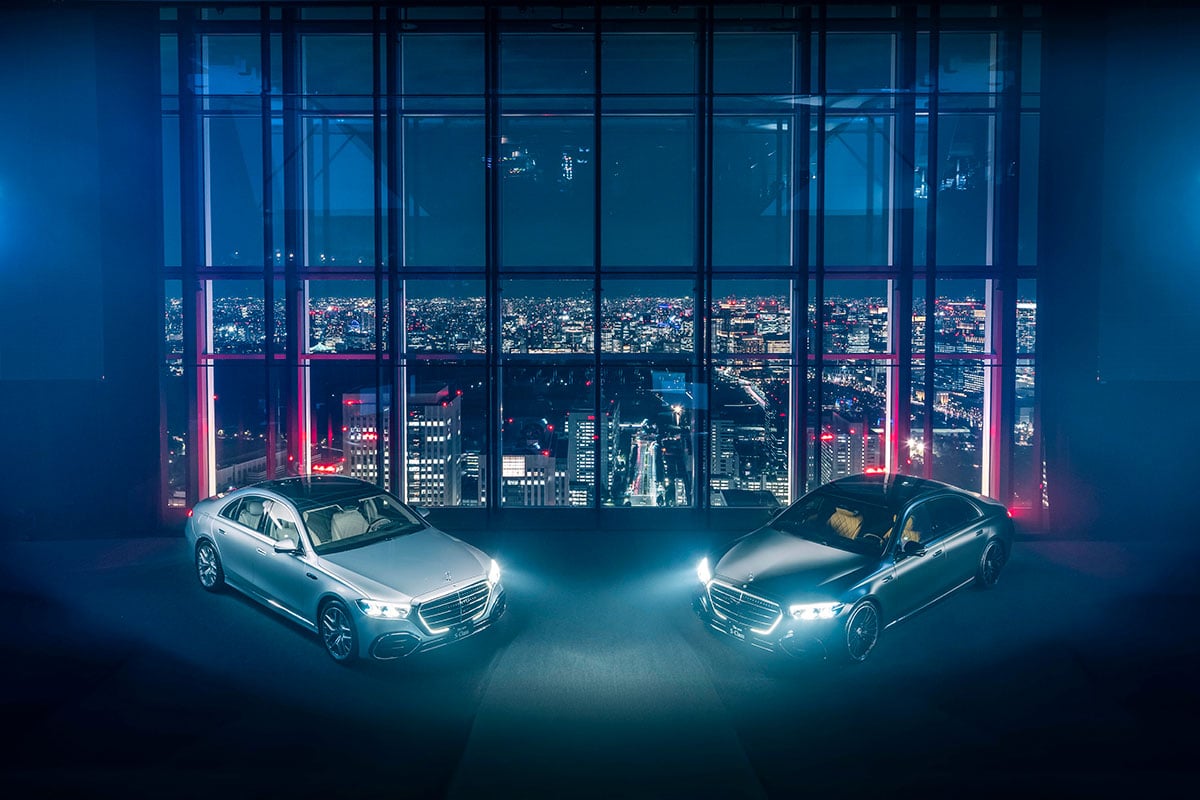 メルセデス・ベンツ新型「Sクラス」発表会の様子