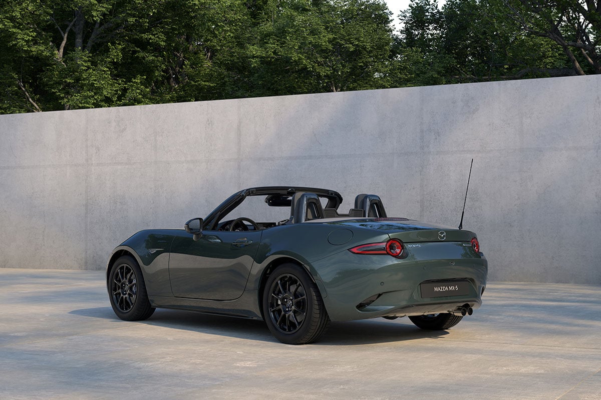 マツダのドイツ法人が発表した「ロードスター」(現地名「MX-5」)の2027年モデル