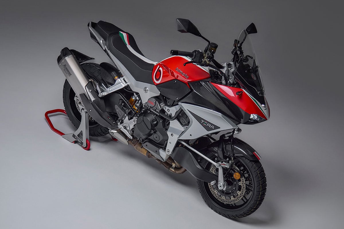 ビモータの新クロスオーバーバイク「TESI H2 TERA」