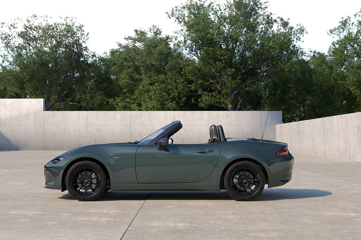 マツダのドイツ法人が発表した「ロードスター」（現地名「MX-5」）の2027年モデル