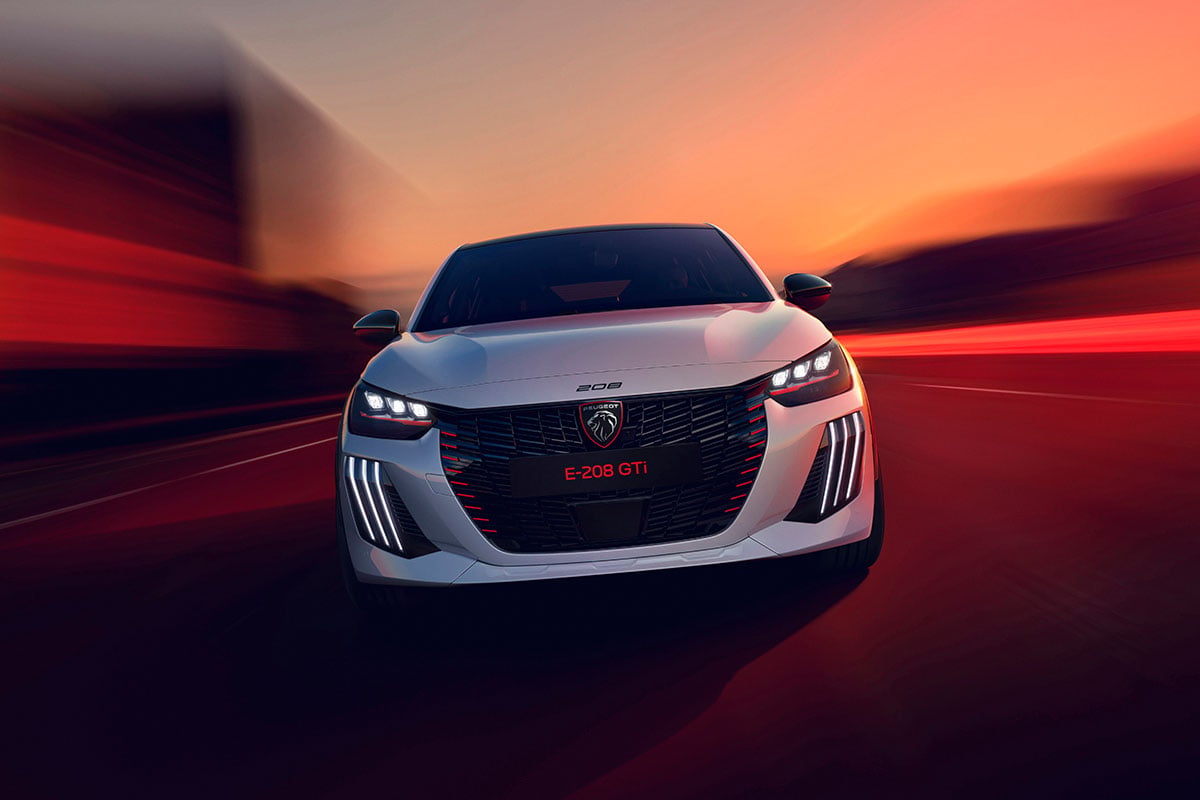 プジョー新型「E-208 GTi」