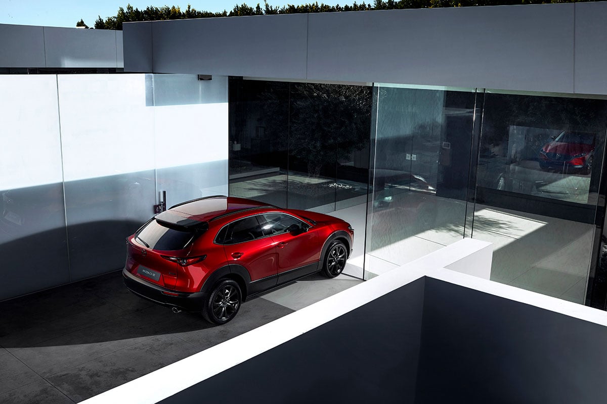 欧州マツダが発表したマツダ「CX-30」の2027年モデル
