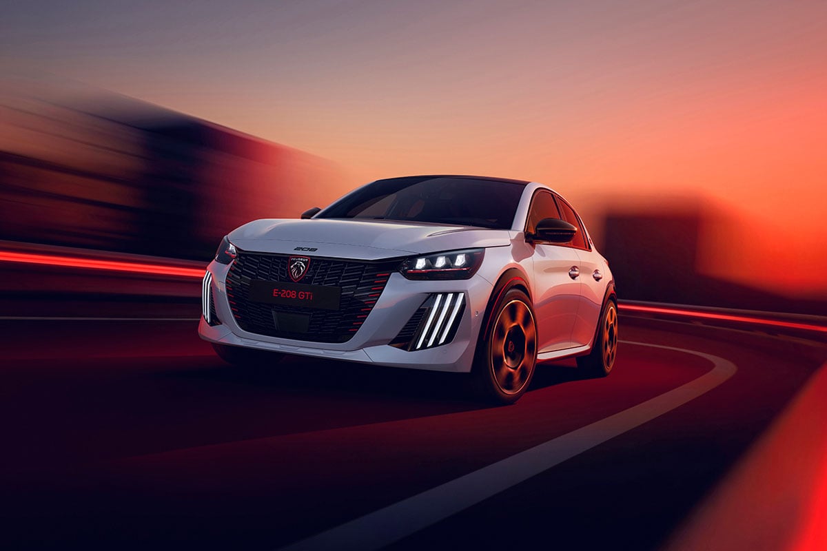 プジョー新型「E-208 GTi」