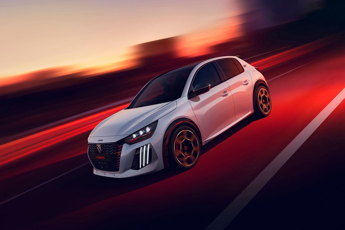 プジョー新型「E-208 GTi」