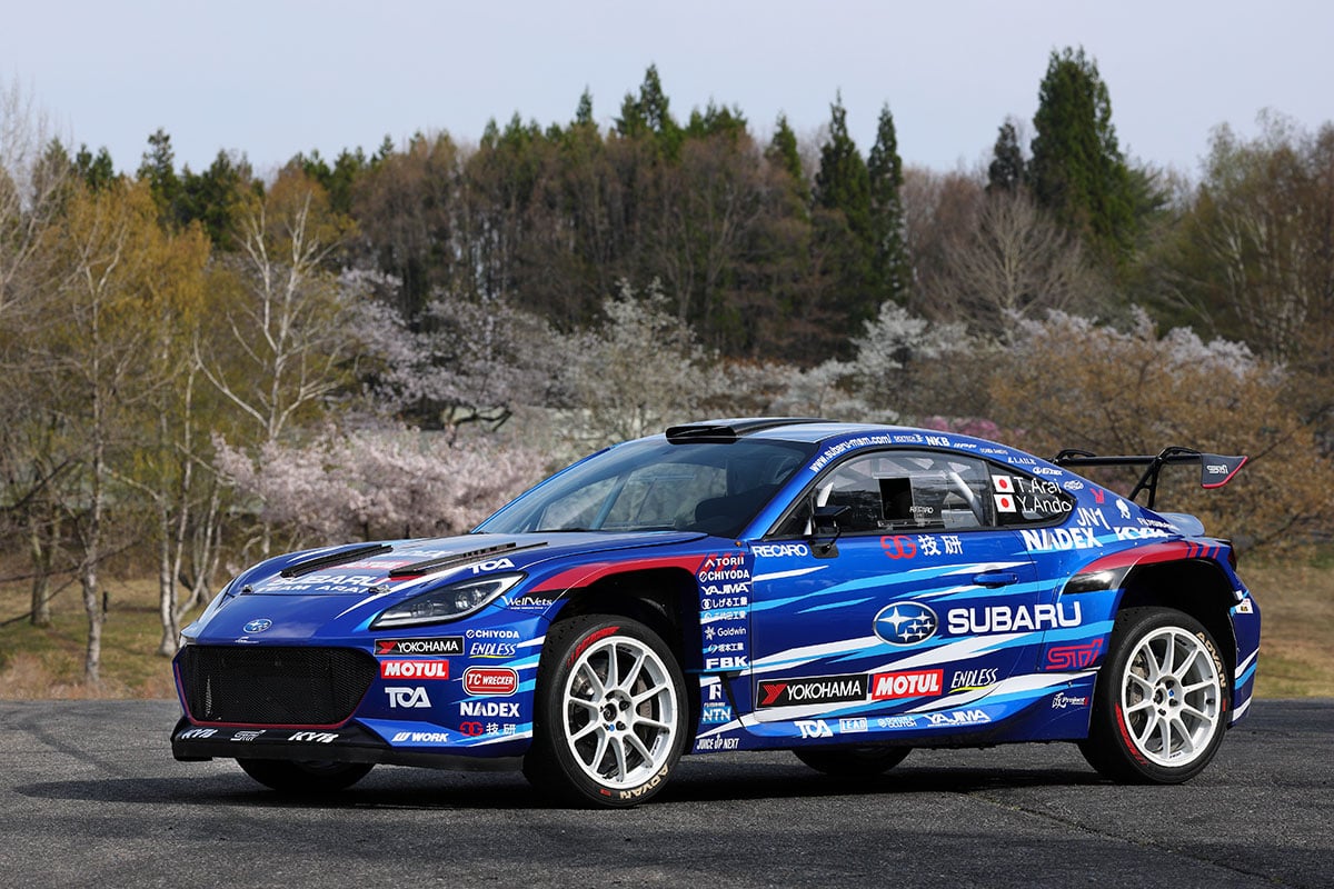スバルが全日本ラリー選手権に投入した新型マシン「SUBARU Boxer Rally spec.Z」