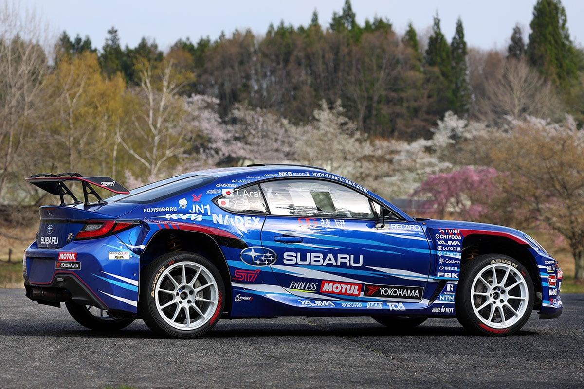 スバルが全日本ラリー選手権に投入した新型マシン「SUBARU Boxer Rally spec.Z」