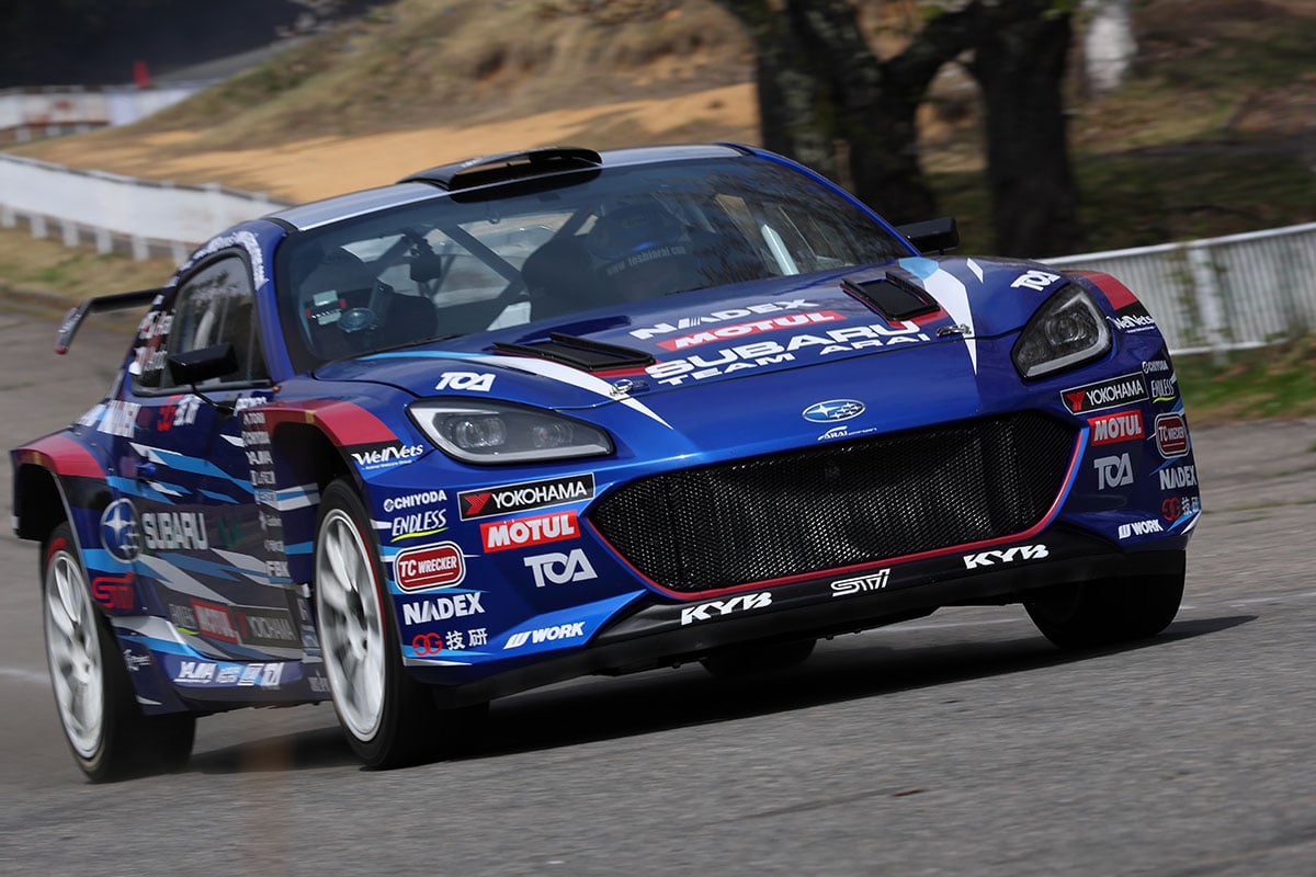 スバルが全日本ラリー選手権に投入した新型マシン「SUBARU Boxer Rally spec.Z」