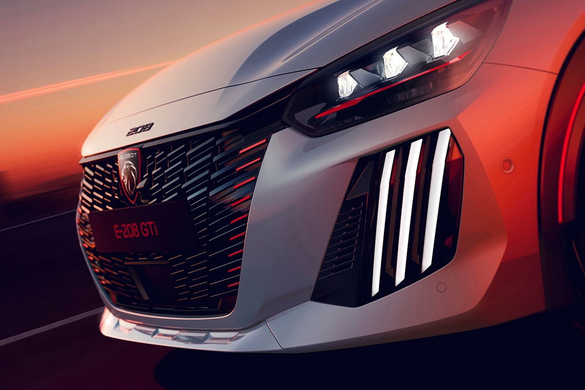 プジョー新型「E-208 GTi」