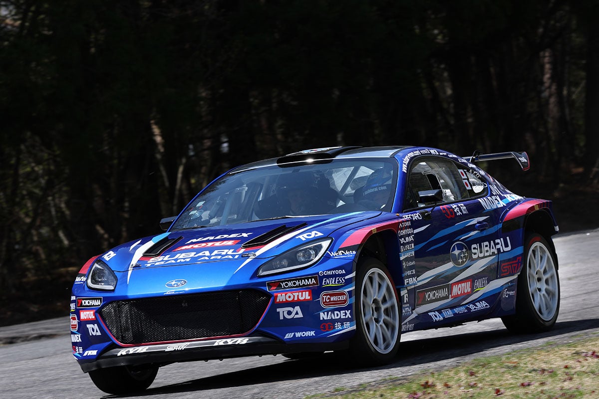 スバルが全日本ラリー選手権に投入した新型マシン「SUBARU Boxer Rally spec.Z」