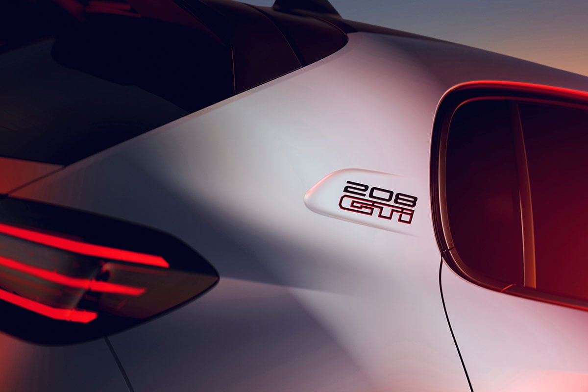 プジョー新型「E-208 GTi」