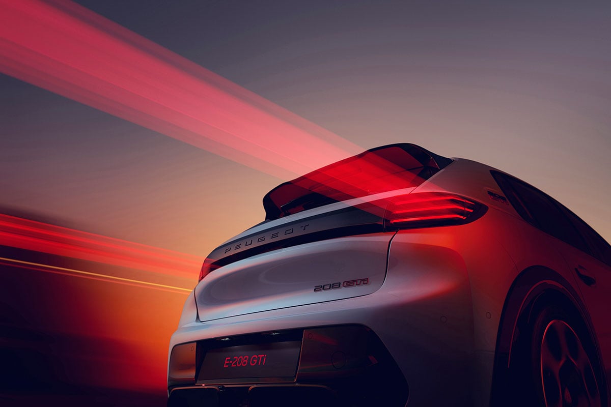 プジョー新型「E-208 GTi」