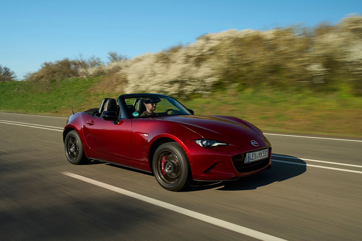 マツダのドイツ法人が発表した「ロードスター」（現地名「MX-5」）の2027年モデル