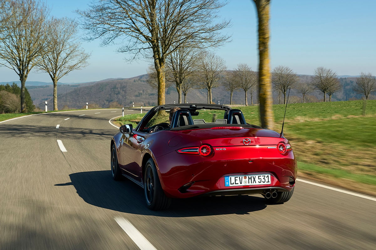 マツダのドイツ法人が発表した「ロードスター」（現地名「MX-5」）の2027年モデル