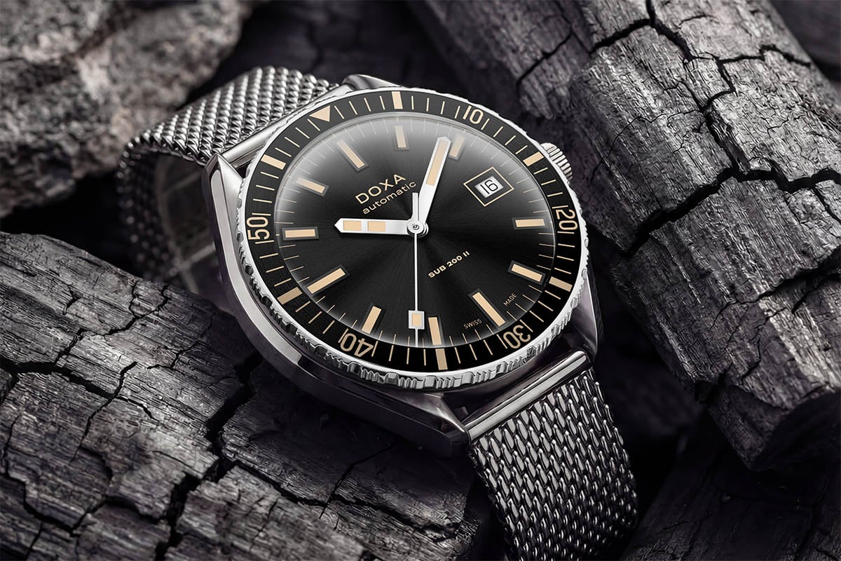 ベーシック派のためにブラック単色の“Sharkhunter”もラインナップ。シンプルなカラーがレトロなスタイルを際立たせる