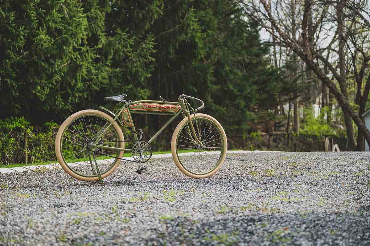 オークションに出品予定の1919年式ハーレーダビッドソン「モデル4−19」Darin Schnabel(c)2026 Courtesy of RM Sotheby's