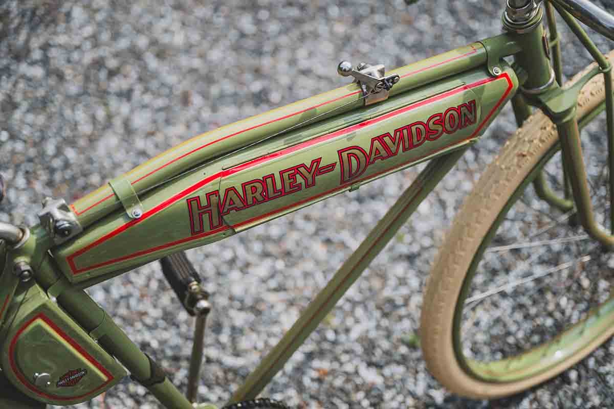 オークションに出品予定の1919年式ハーレーダビッドソン「モデル4−19」Darin Schnabel(c)2026 Courtesy of RM Sotheby's