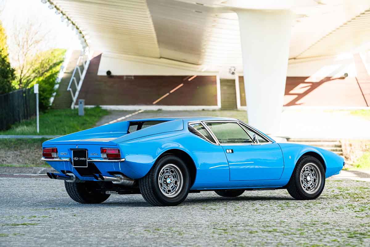 RMサザビーズにて委託販売中の1973年式デ・トマソ「パンテーラ」Willem Verstraten(c)2026 Courtesy of RM Sotheby's