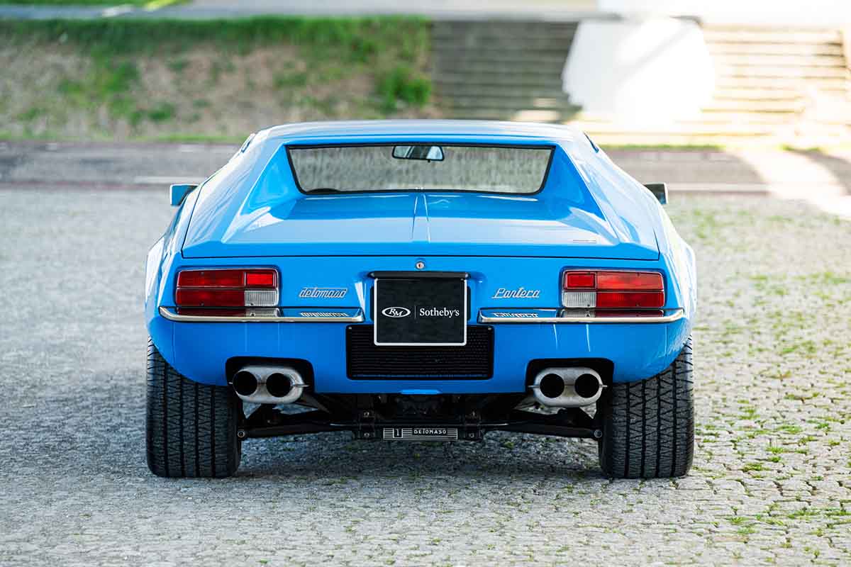 RMサザビーズにて委託販売中の1973年式デ・トマソ「パンテーラ」Willem Verstraten(c)2026 Courtesy of RM Sotheby's