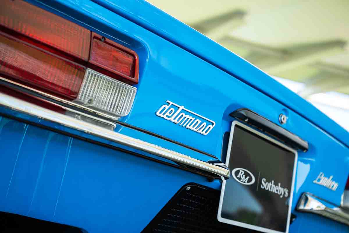 RMサザビーズにて委託販売中の1973年式デ・トマソ「パンテーラ」Willem Verstraten(c)2026 Courtesy of RM Sotheby's