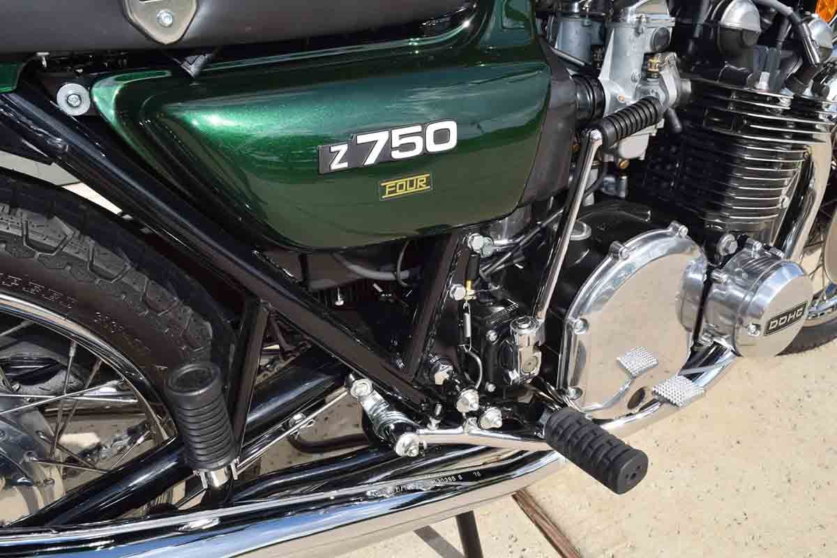 米国オークションに出品された1976年式カワサキ「Z750 FOUR」