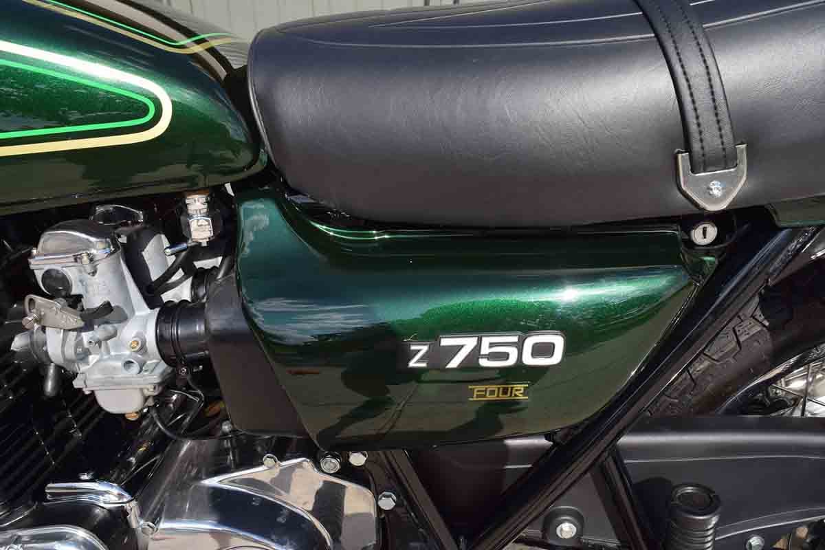 米国オークションに出品された1976年式カワサキ「Z750 FOUR」