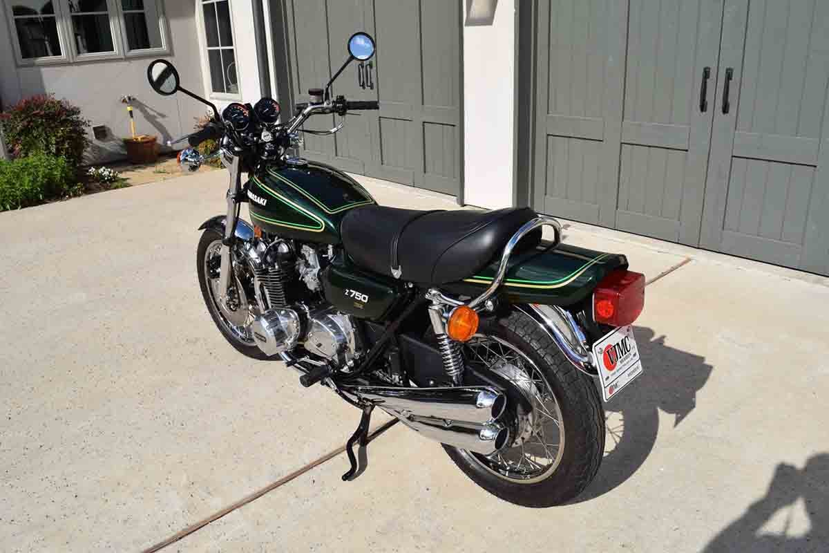 米国オークションに出品された1976年式カワサキ「Z750 FOUR」