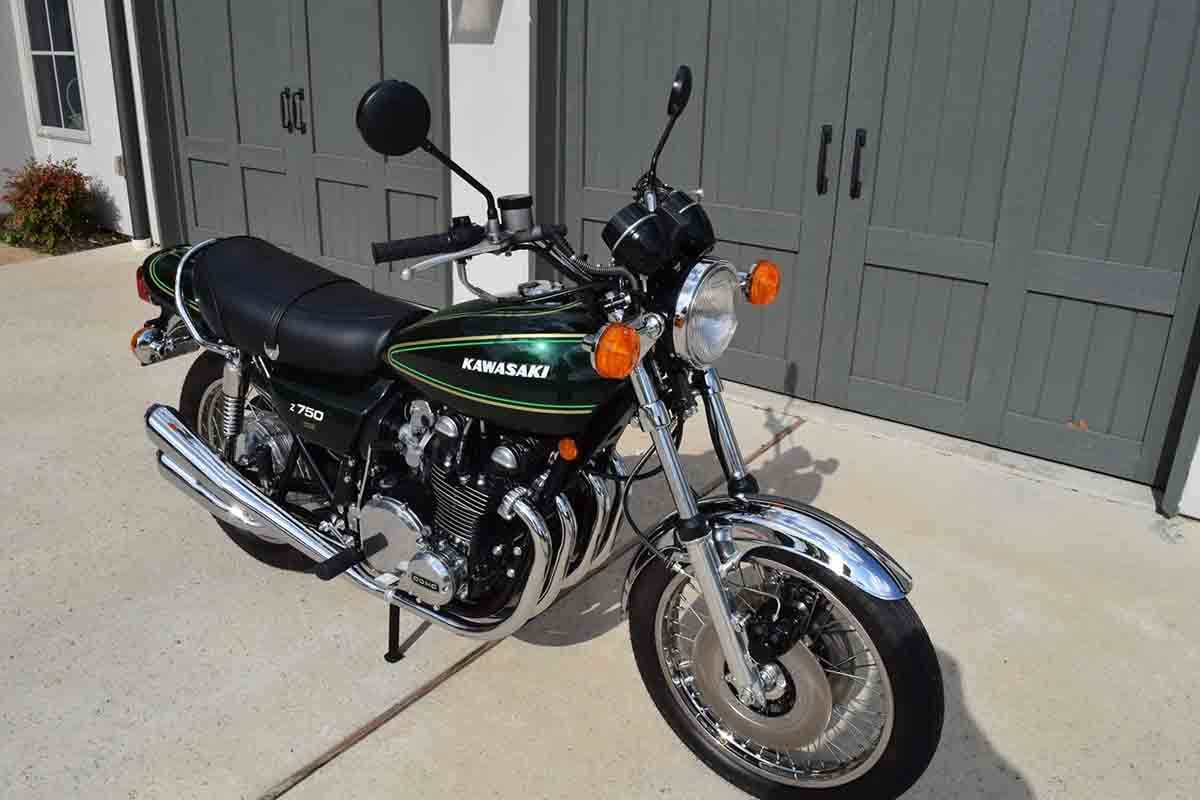 米国オークションに出品された1976年式カワサキ「Z750 FOUR」